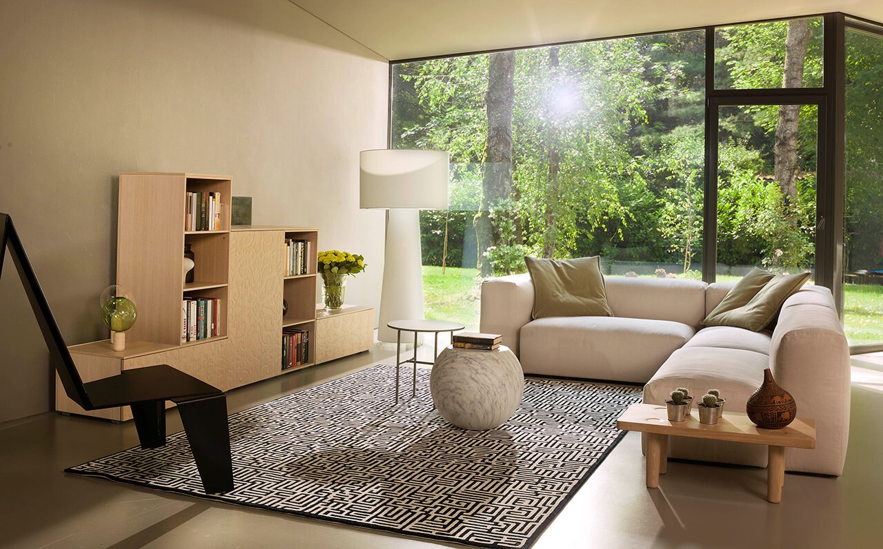 Cappellini Диван Oblong от Cappellini — в интерьере