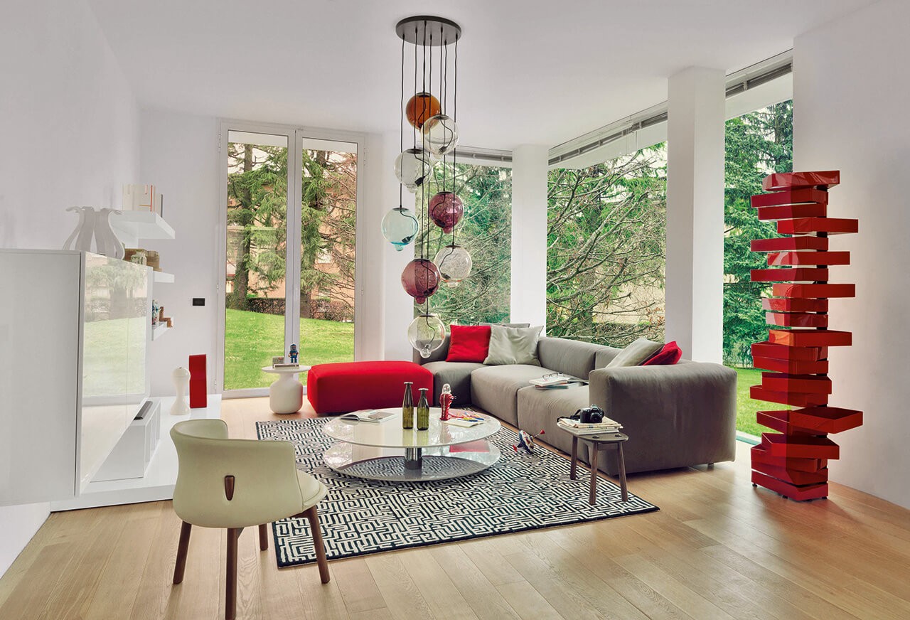 Cappellini Диван Oblong от Cappellini — в интерьере