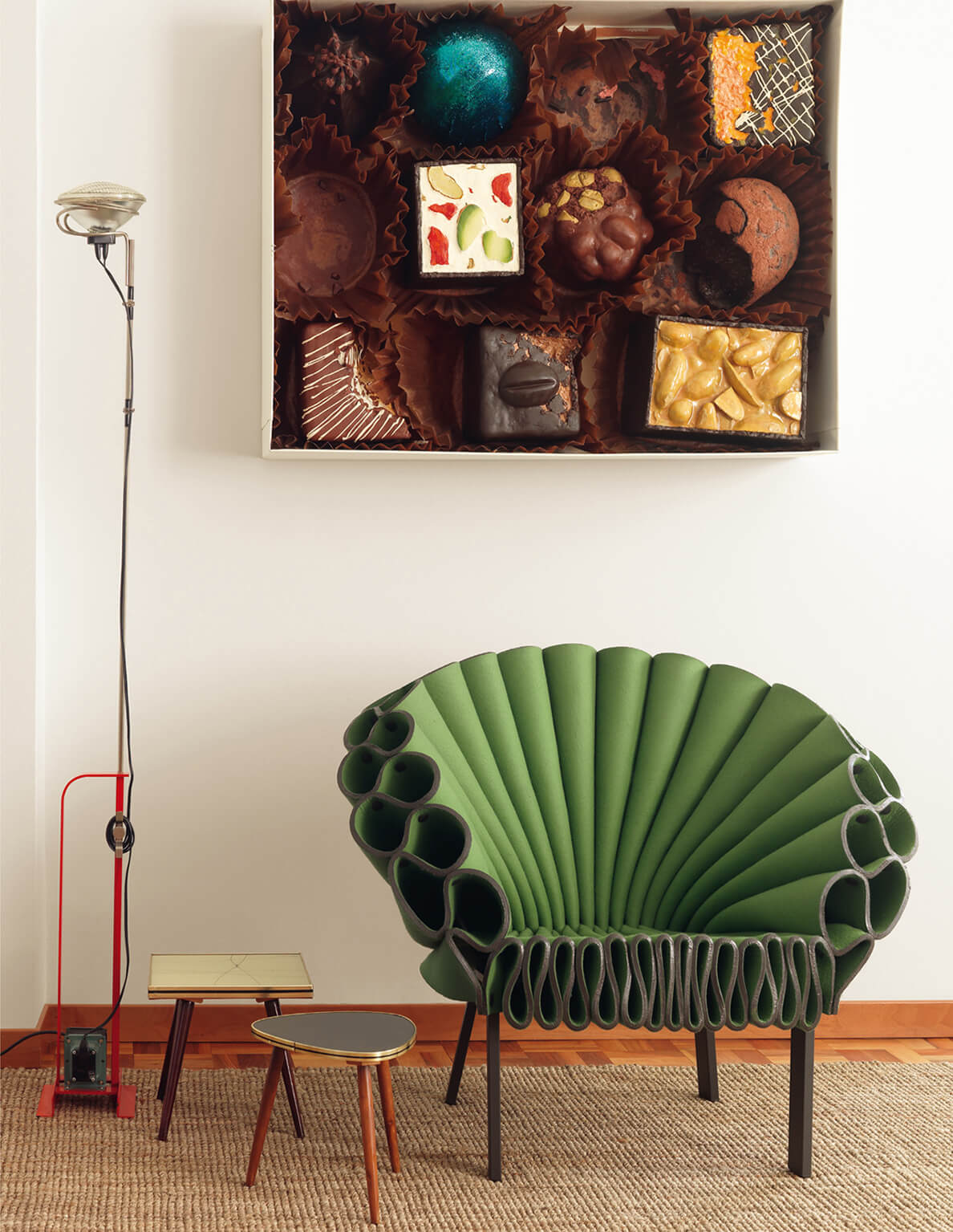 Cappellini Кресло Peacock от Cappellini — в интерьере