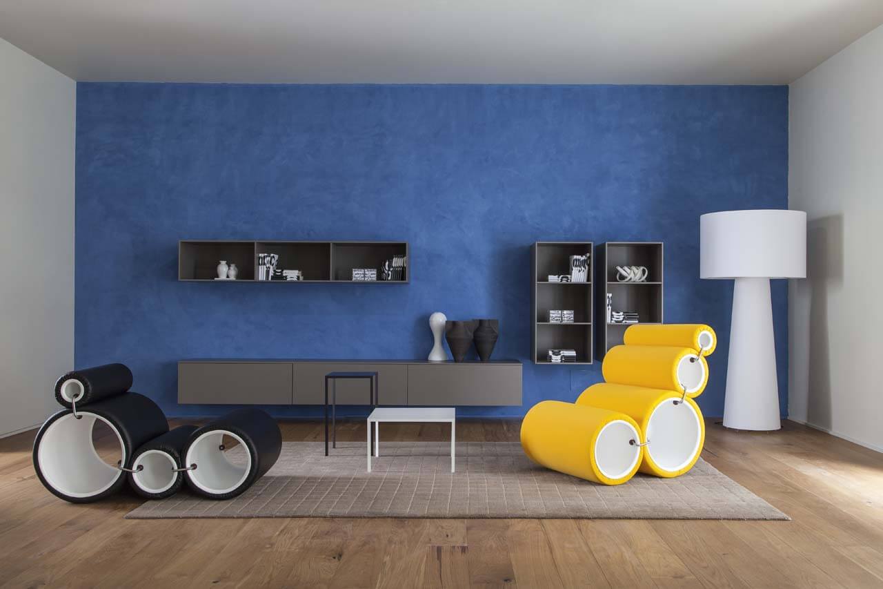 Cappellini Кресло Tube от Cappellini — в интерьере