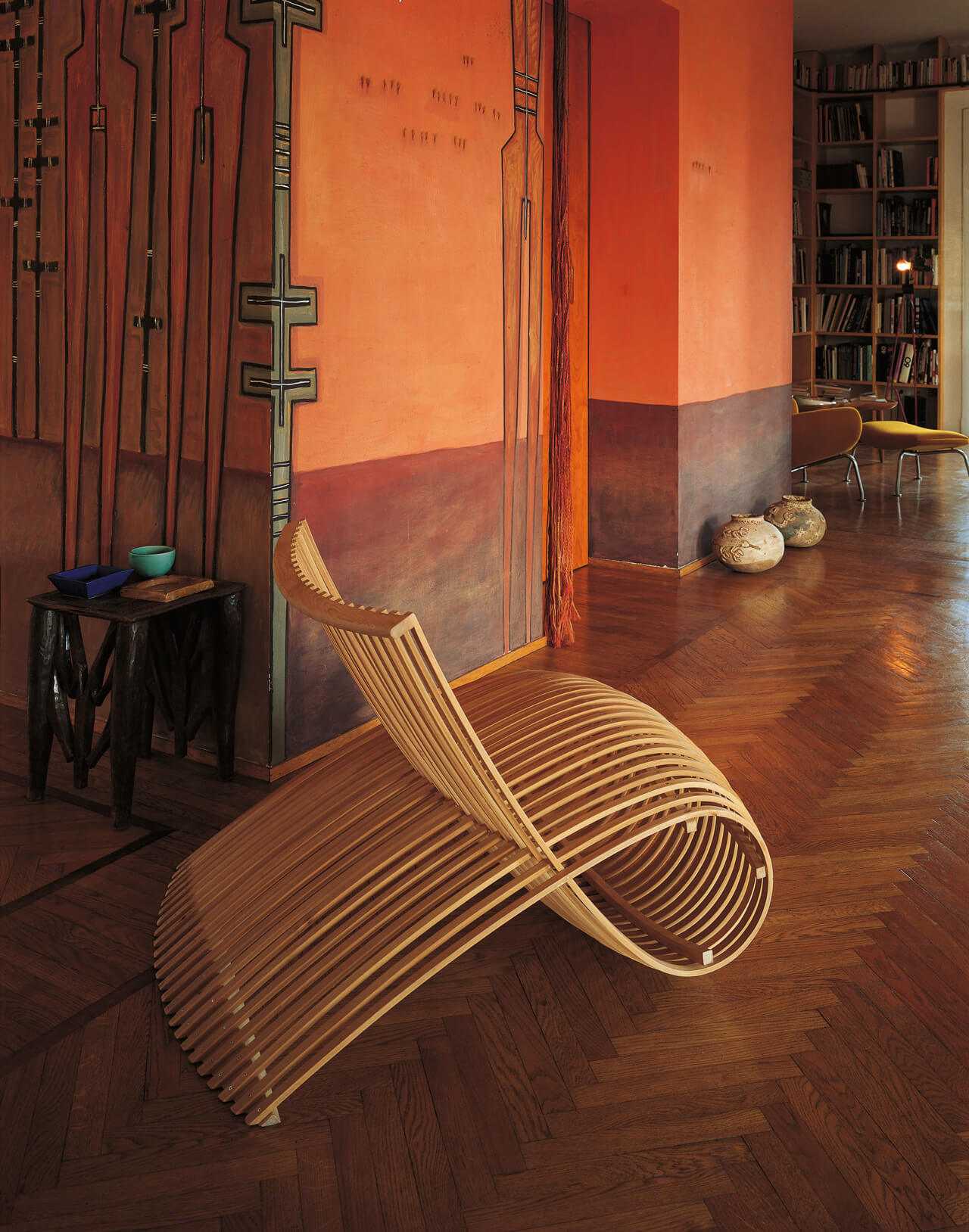 Cappellini Кресло Wooden от Cappellini — в интерьере