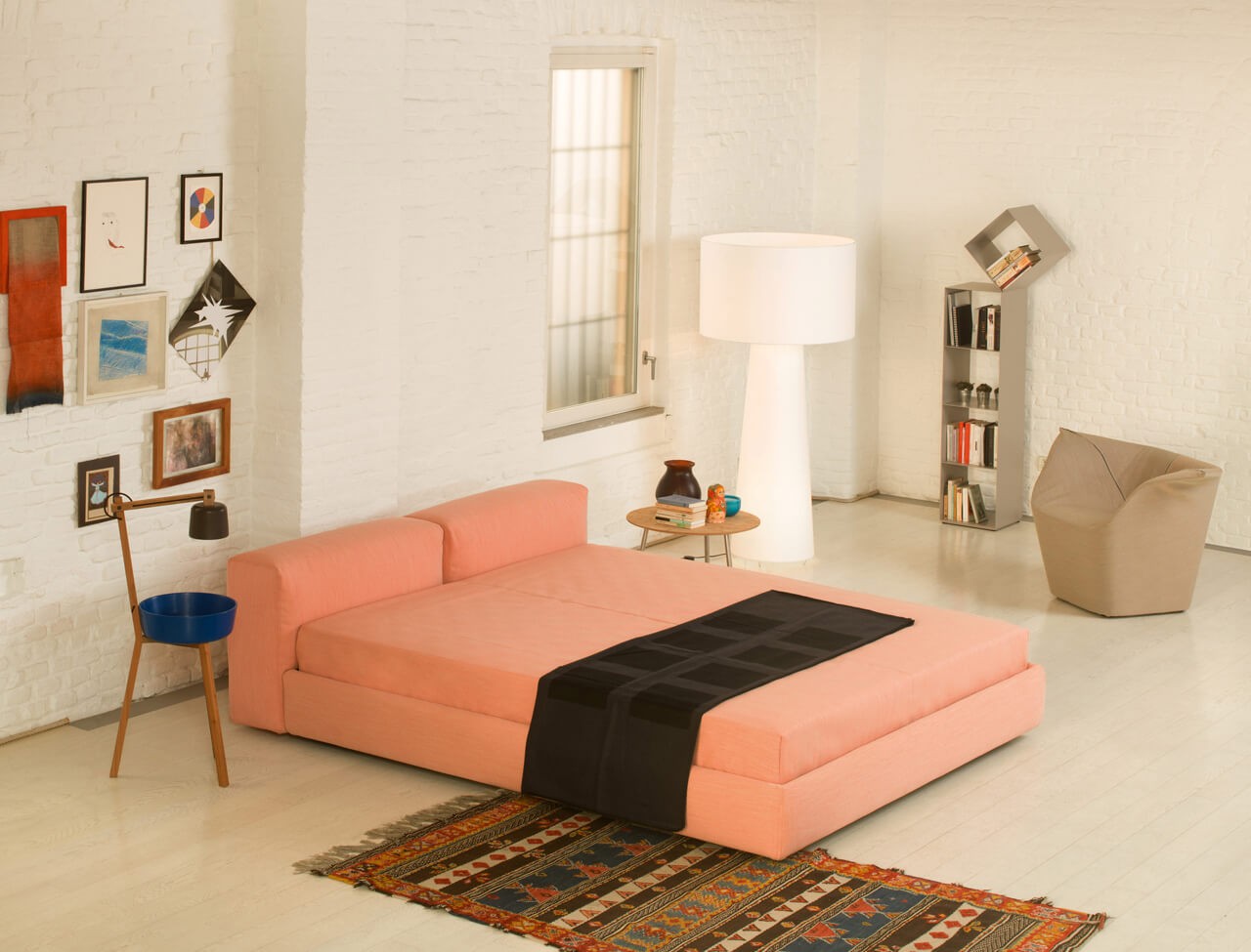 Cappellini Кровать Superoblong от Cappellini — в интерьере