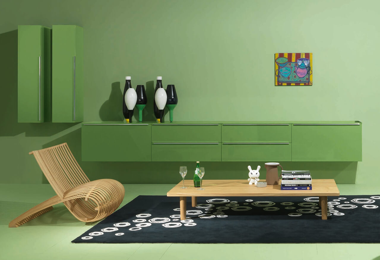 Cappellini Ковер Cirkel от Cappellini — в интерьере