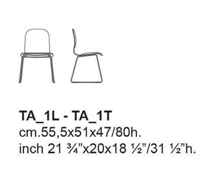 Cappellini Стул Tate от Cappellini