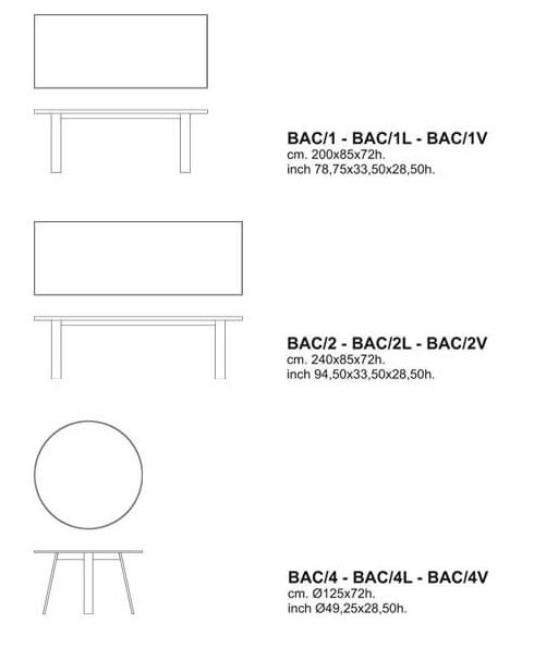 Cappellini Стол Bac от Cappellini