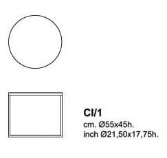 Cappellini Журнальный столик Cannot от Cappellini