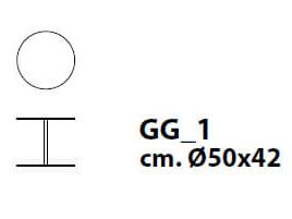 Cappellini Журнальный столик Gong от Cappellini