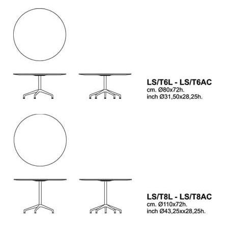 Cappellini Стол Lotus 2 от Cappellini