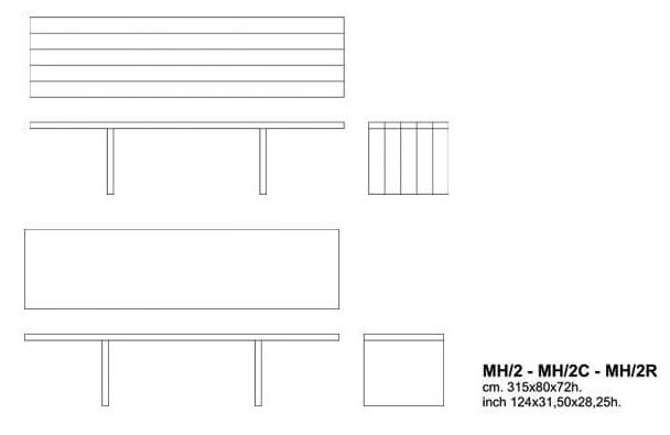 Cappellini Стол Millenium Hope от Cappellini