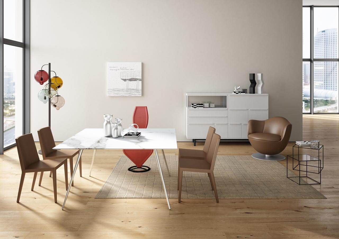 Cappellini Стол Stay от Cappellini — в интерьере