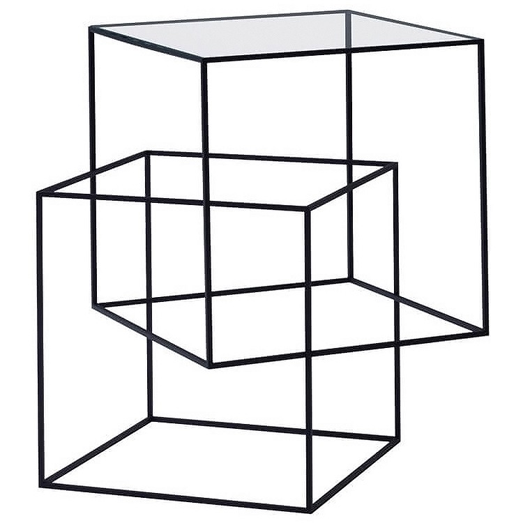 Cappellini Журнальный столик Thin black от Cappellini