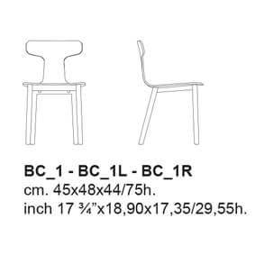 Cappellini Стул Bac One от Cappellini