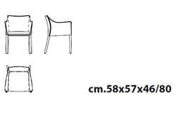 Cappellini Кресло Cap от Cappellini