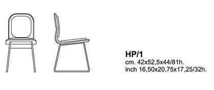 Cappellini Стул Hi pad от Cappellini