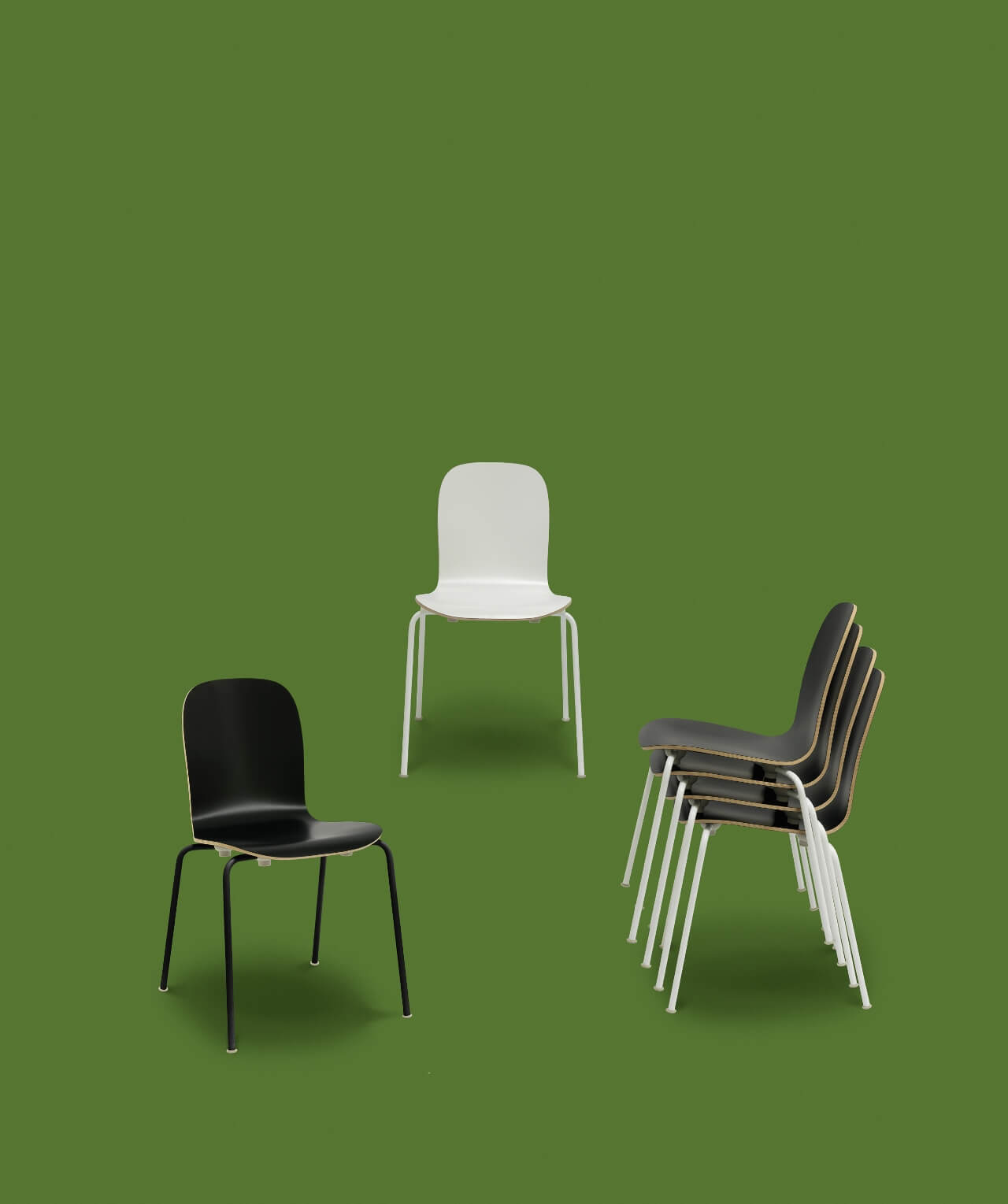 Cappellini Стул Lounge от Cappellini — в интерьере