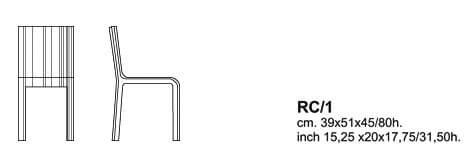 Cappellini Стул Rainbow от Cappellini