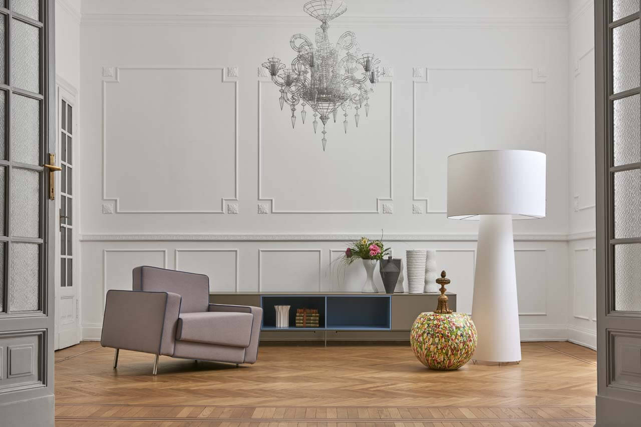 Cappellini Торшер Big Shadow от Cappellini — в интерьере