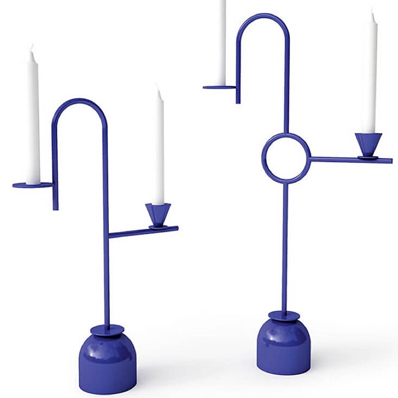 Cappellini Подсвечник Blue от Cappellini