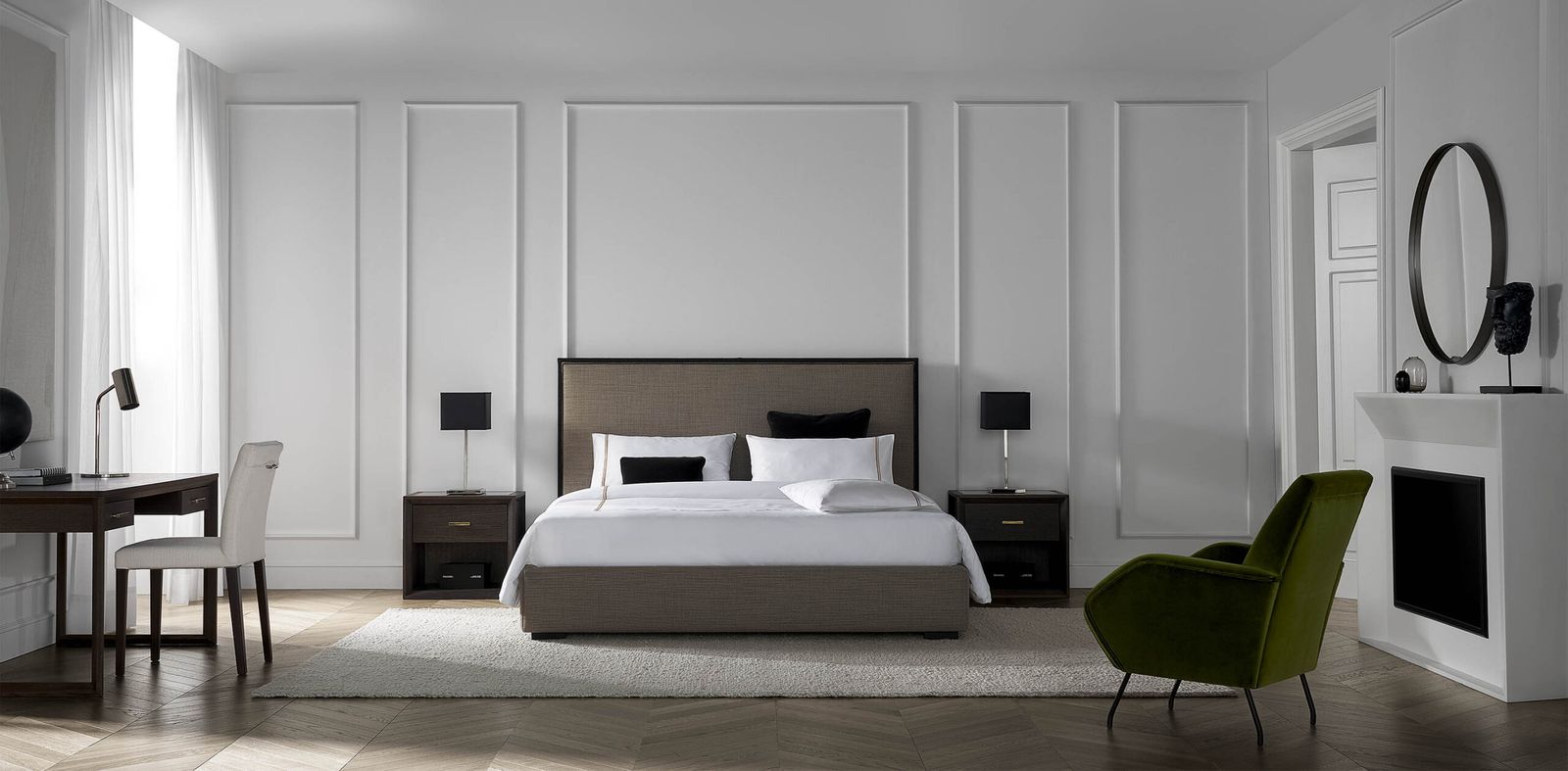 Tosconova Кровать Flat от Tosconova — в интерьере