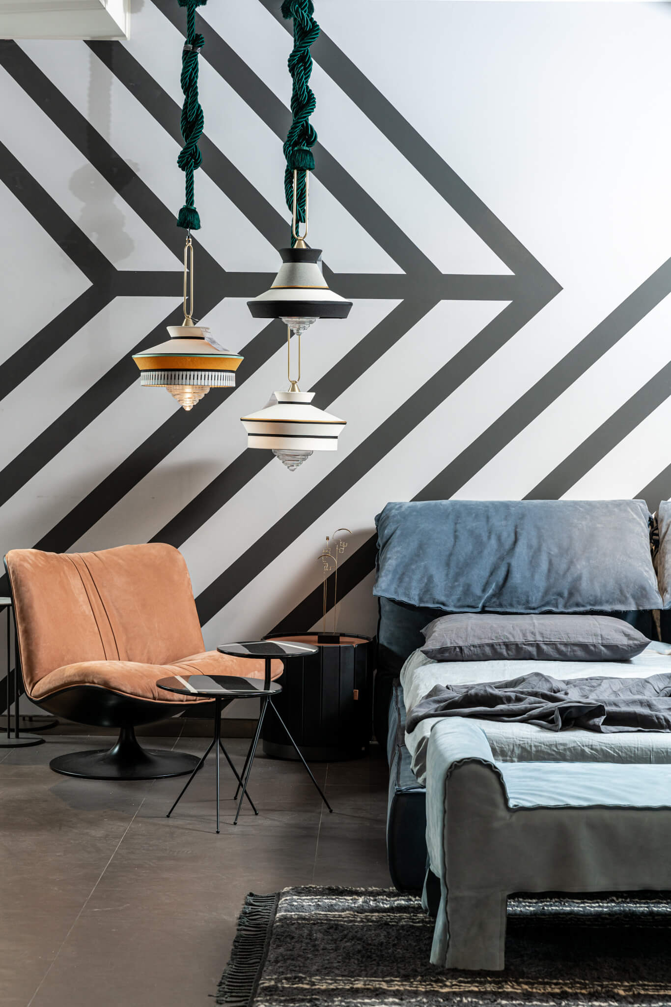 Baxter Кресло Marilyn Kashmir Azure от Baxter — в интерьере