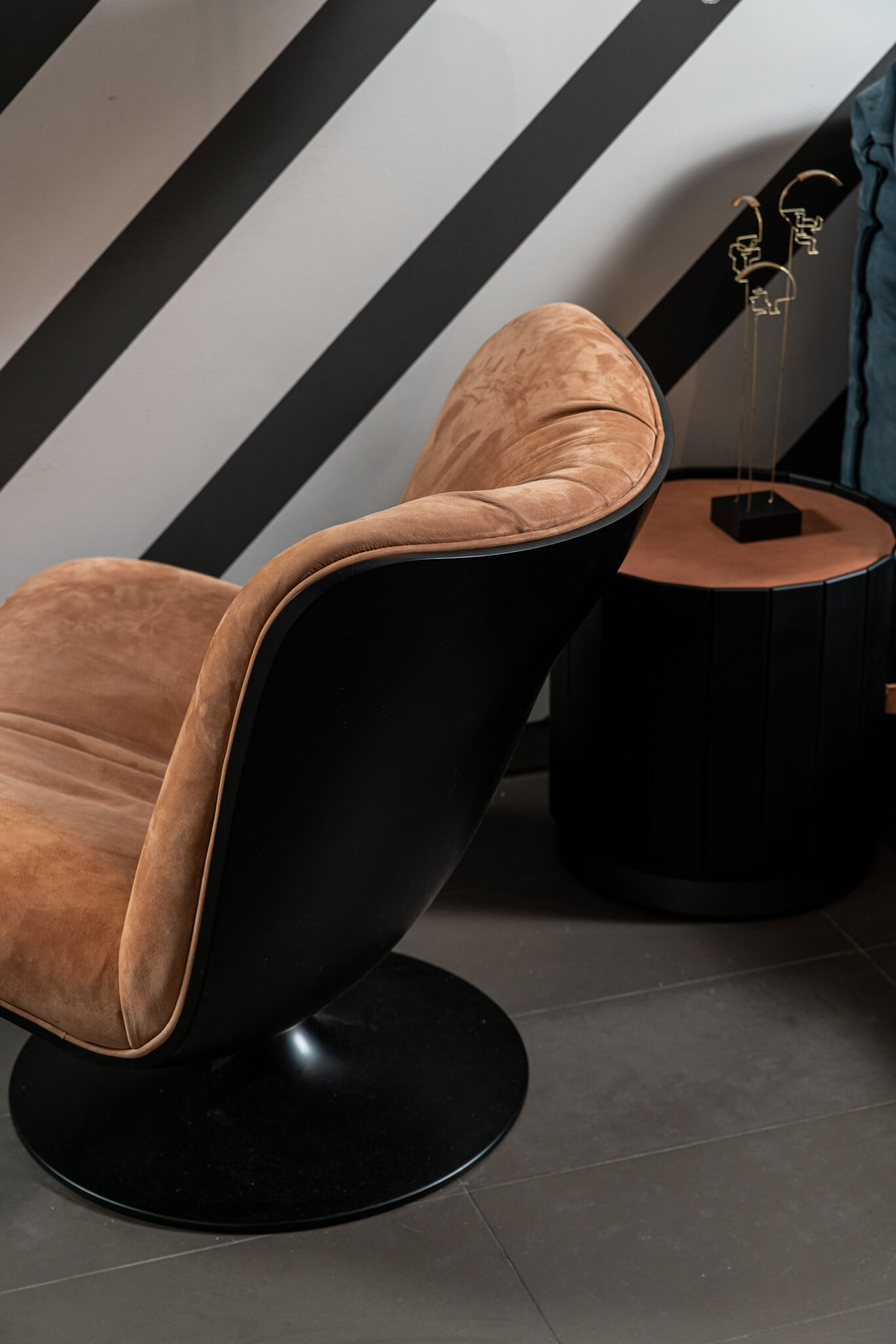 Baxter Кресло Marilyn Kashmir Azure от Baxter — в интерьере
