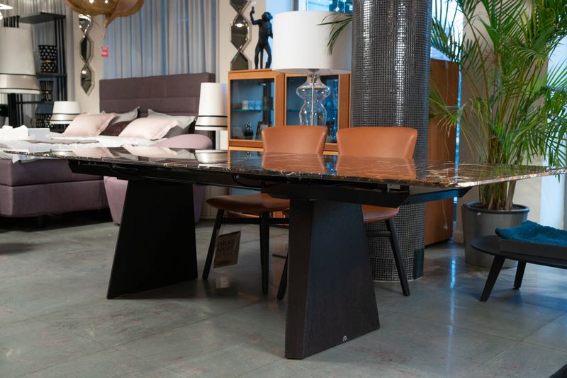 Draenert Раскладной стол Fontana 1460 Sahara Noir от Draenert