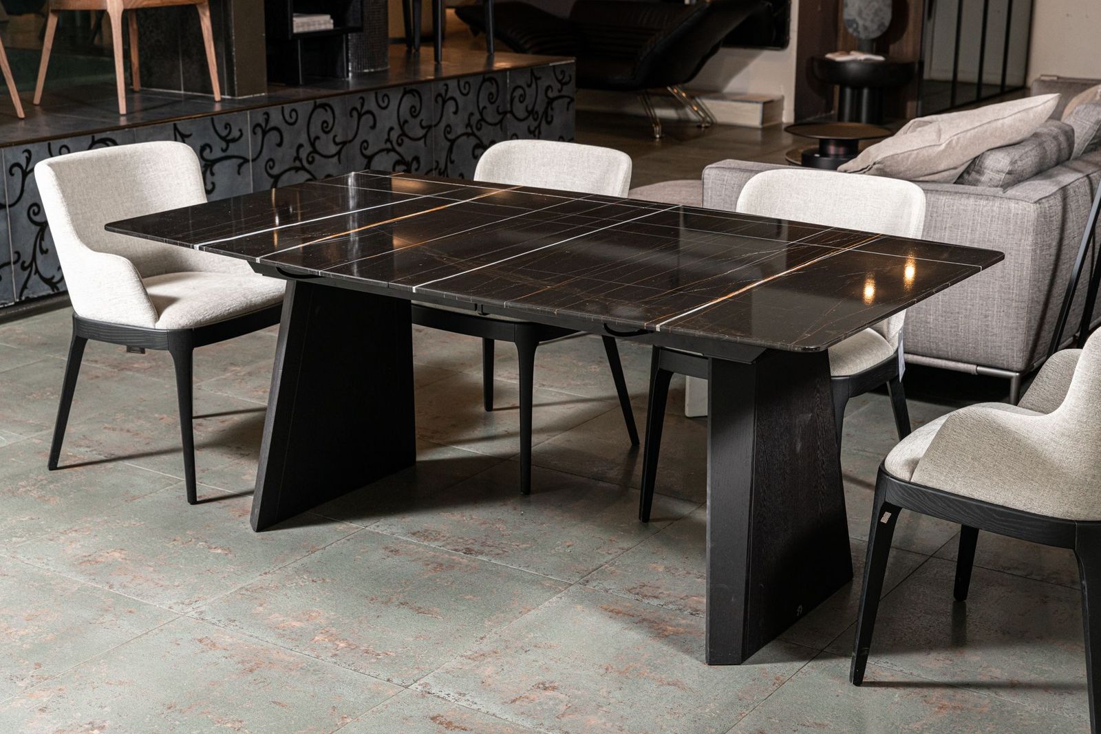 Draenert Раскладной стол Fontana 1460 Sahara Noir от Draenert — в интерьере