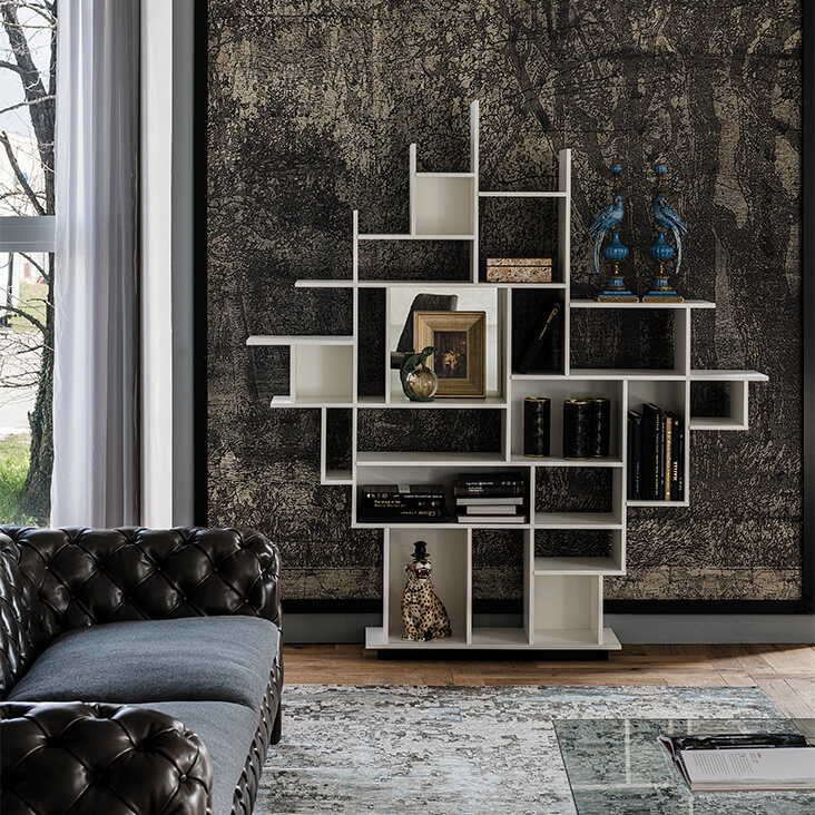 Cattelan Italia Стеллаж Harlem от Cattelan Italia — в интерьере