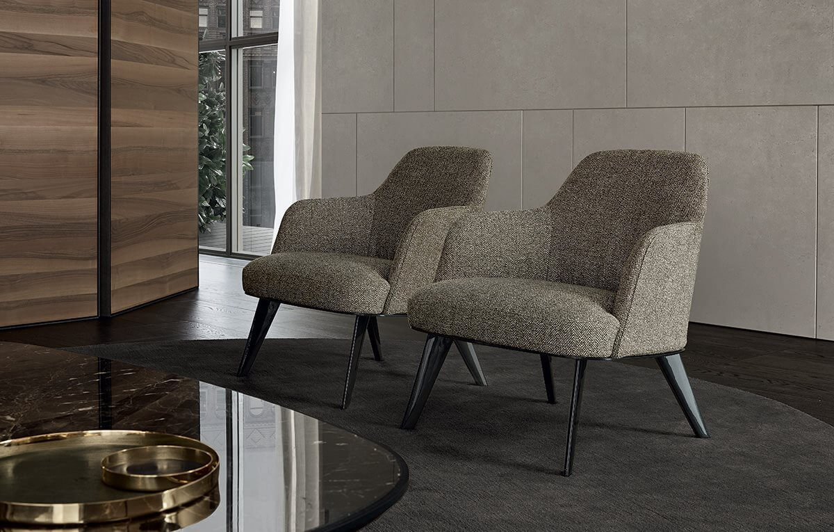 Poliform Кресло Jane Lounge от Poliform — в интерьере