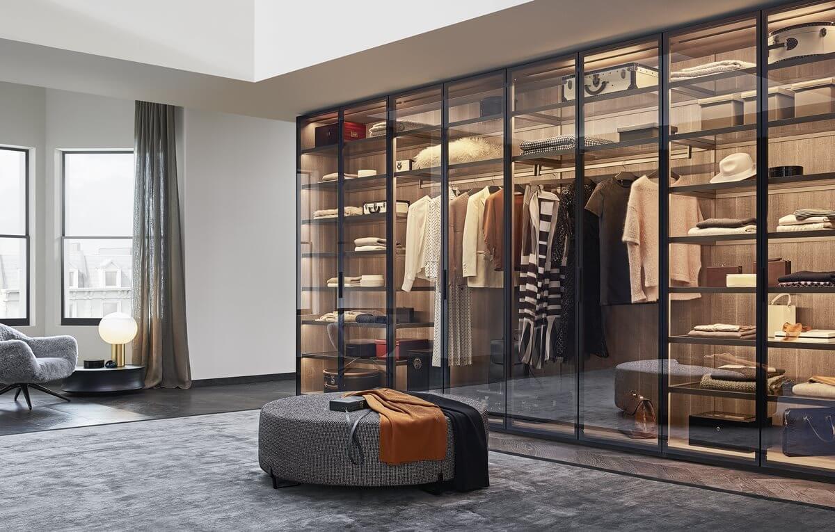 Poliform Шкаф Fitted от Poliform — в интерьере