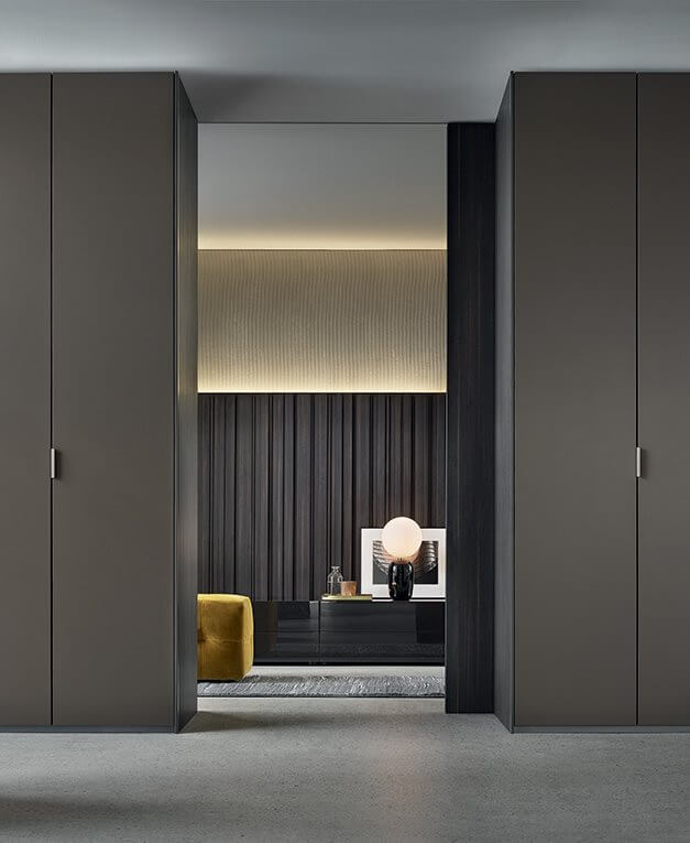 Poliform Шкаф Fitted от Poliform — в интерьере