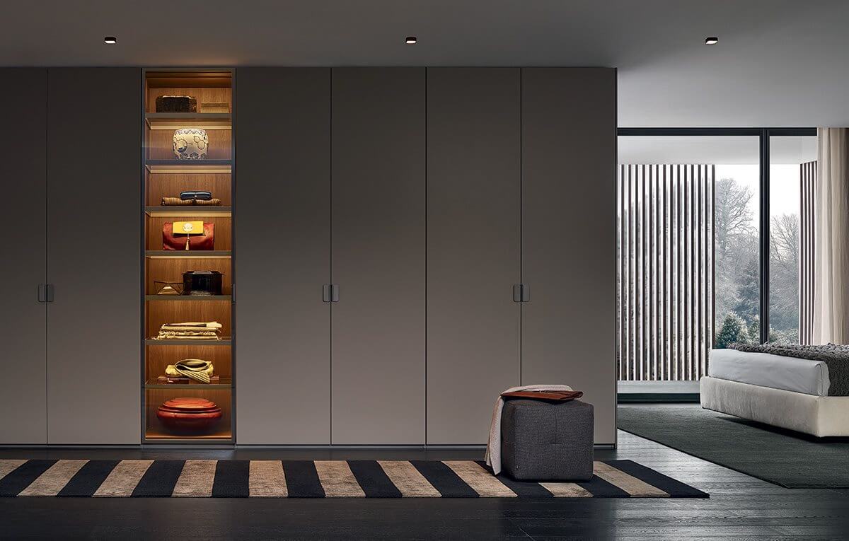 Poliform Шкаф Fitted от Poliform — в интерьере