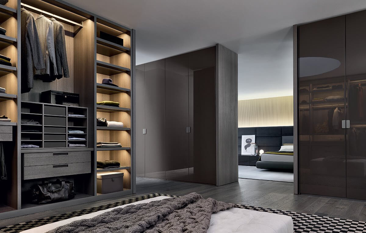 Poliform Шкаф Fitted от Poliform — в интерьере