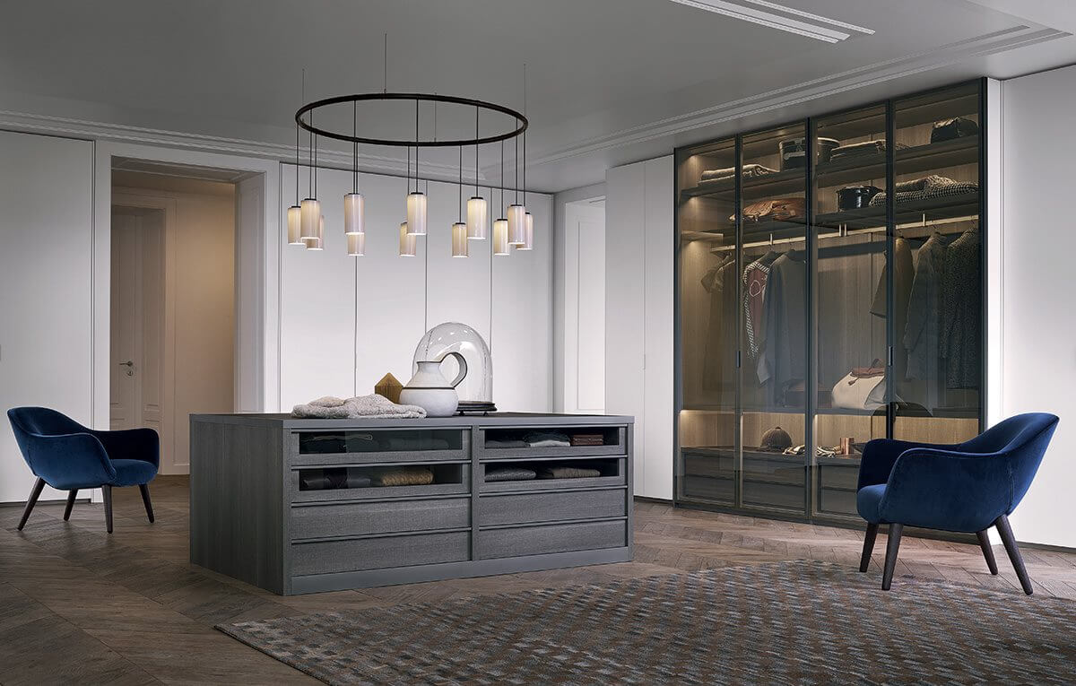 Poliform Шкаф Fitted от Poliform — в интерьере