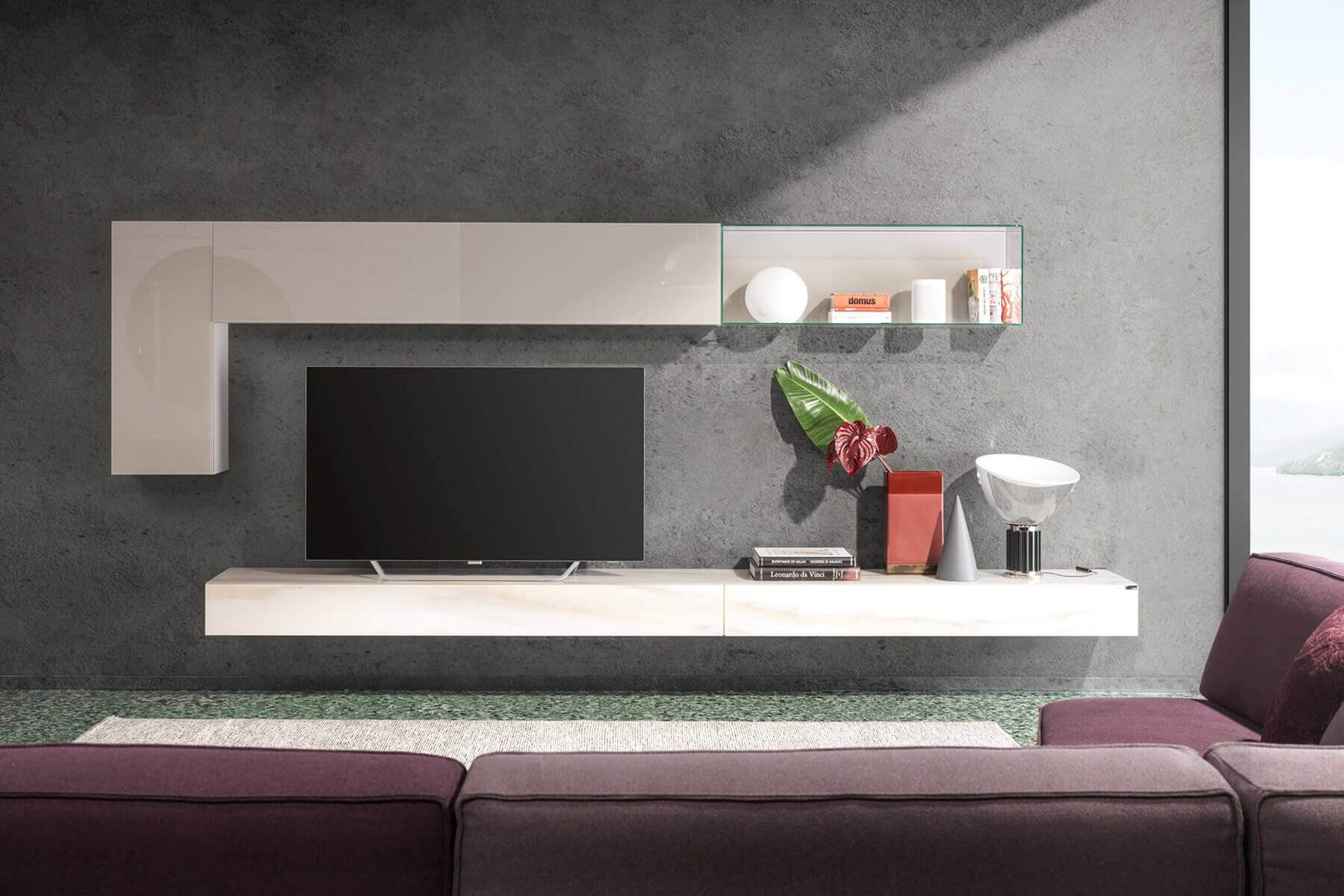 Lago Стенка Air 3,60E+09 от Lago — в интерьере