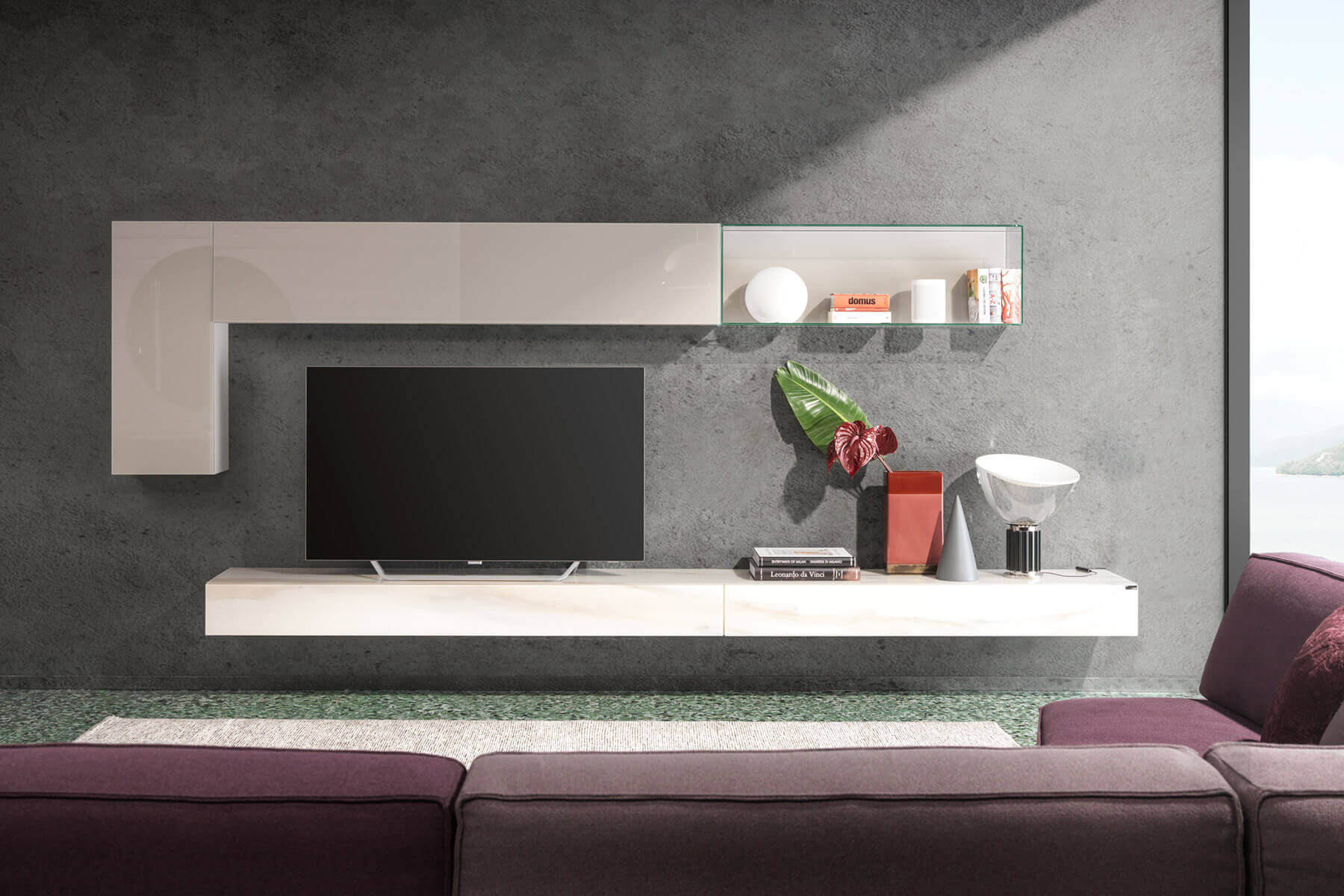 Lago Стенка Air 3,60E+09 от Lago — в интерьере
