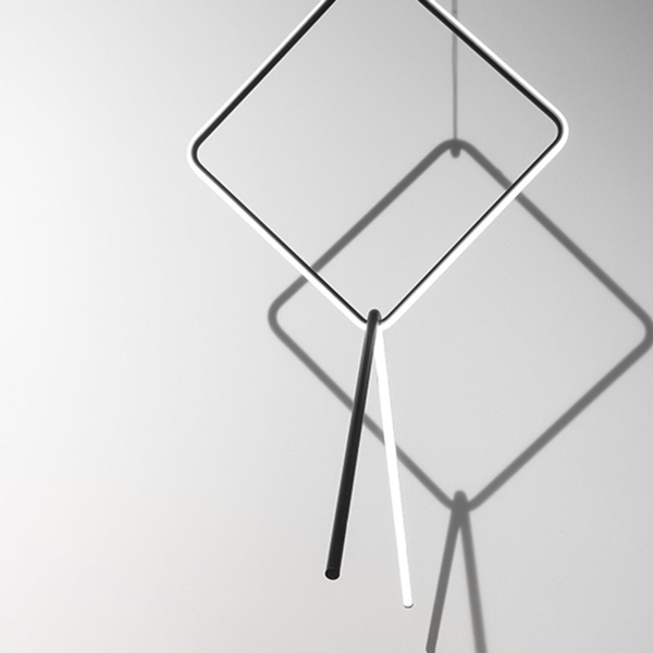 Flos Подвесной светильник Arrangements Square Large от Flos — в интерьере