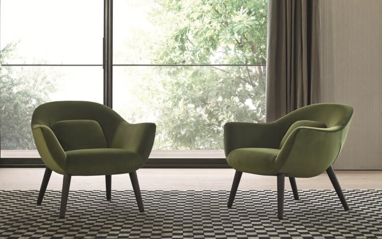 Poliform Кресло Mad Chair от Poliform — в интерьере