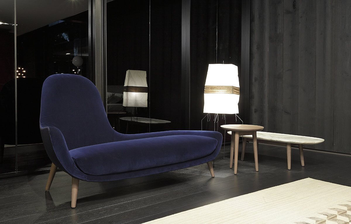 Poliform Банкетка Mad Chaise Longue от Poliform — в интерьере