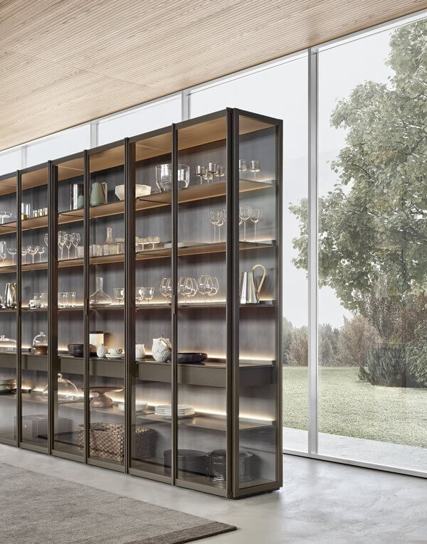 Poliform Стеллаж Wall System Ghost от Poliform — в интерьере