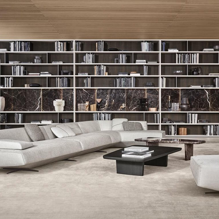 Poliform Стеллаж Wall System Ghost от Poliform — в интерьере