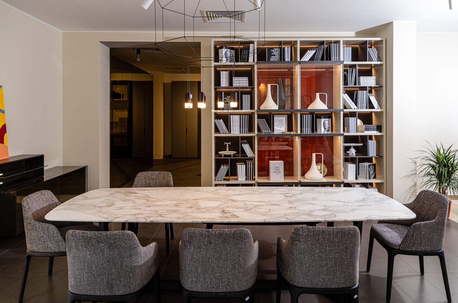 Poliform Стеллаж Wall System Ghost от Poliform — в интерьере