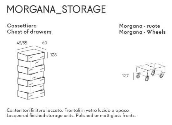 Lago Модульный комод Morgana от Lago
