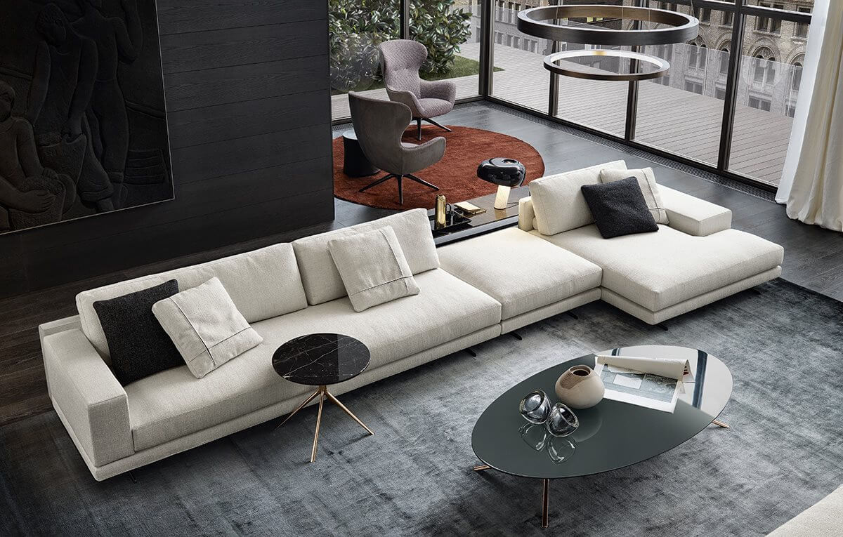 Poliform Диван Mondrian от Poliform — в интерьере