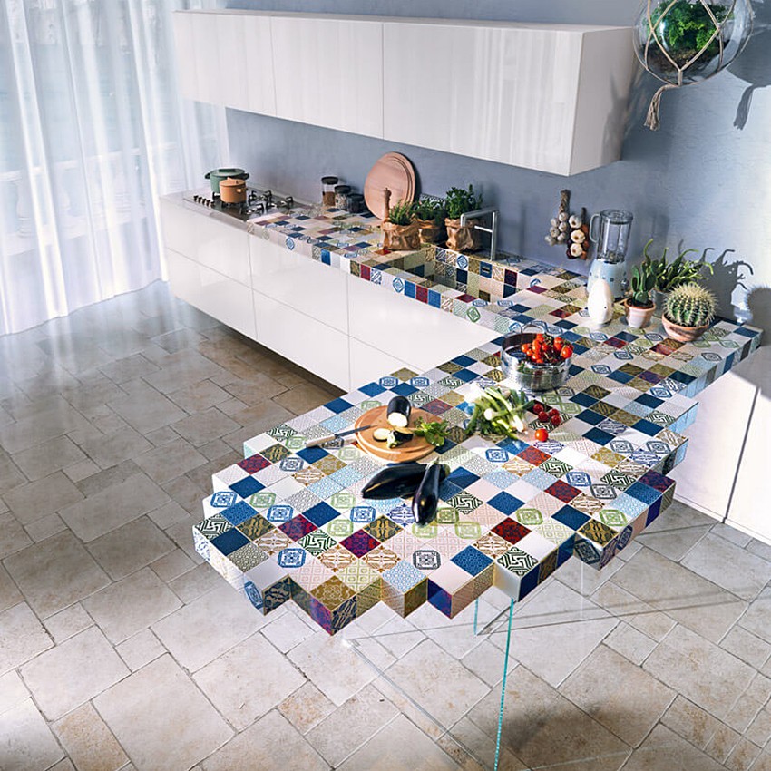 Lago Кухня 36e8 MadeTerraneo от Lago — в интерьере