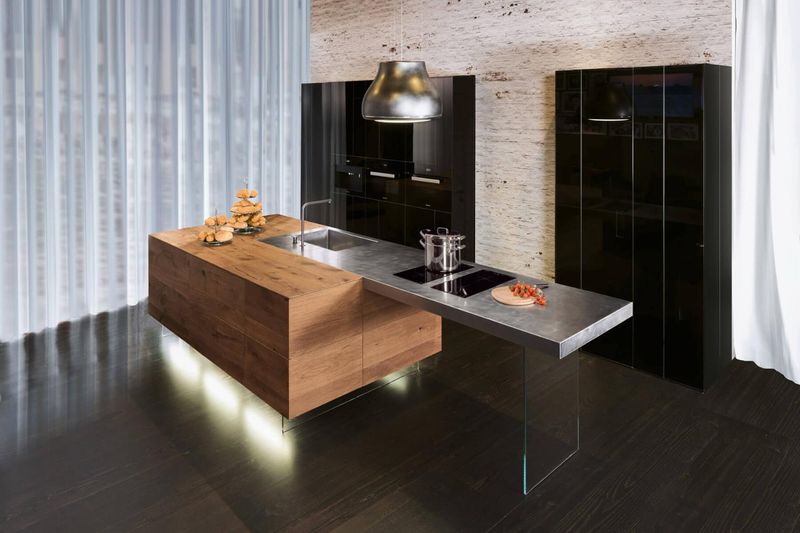 Lago Кухня 36e8 Steel Plus от Lago — в интерьере