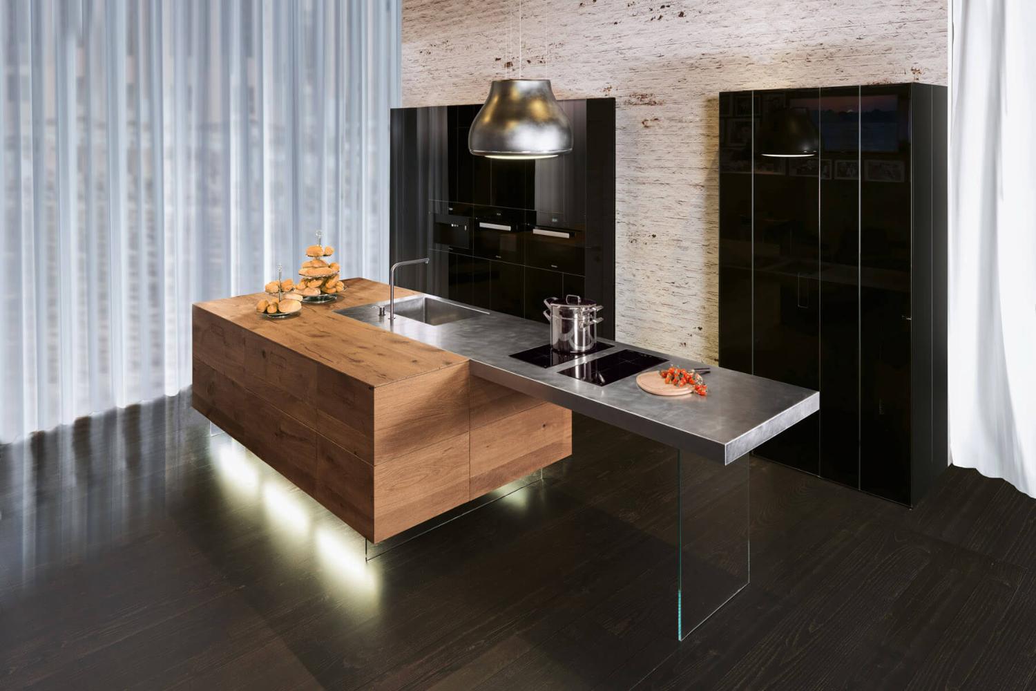 Lago Кухня 36e8 Steel Plus от Lago — в интерьере
