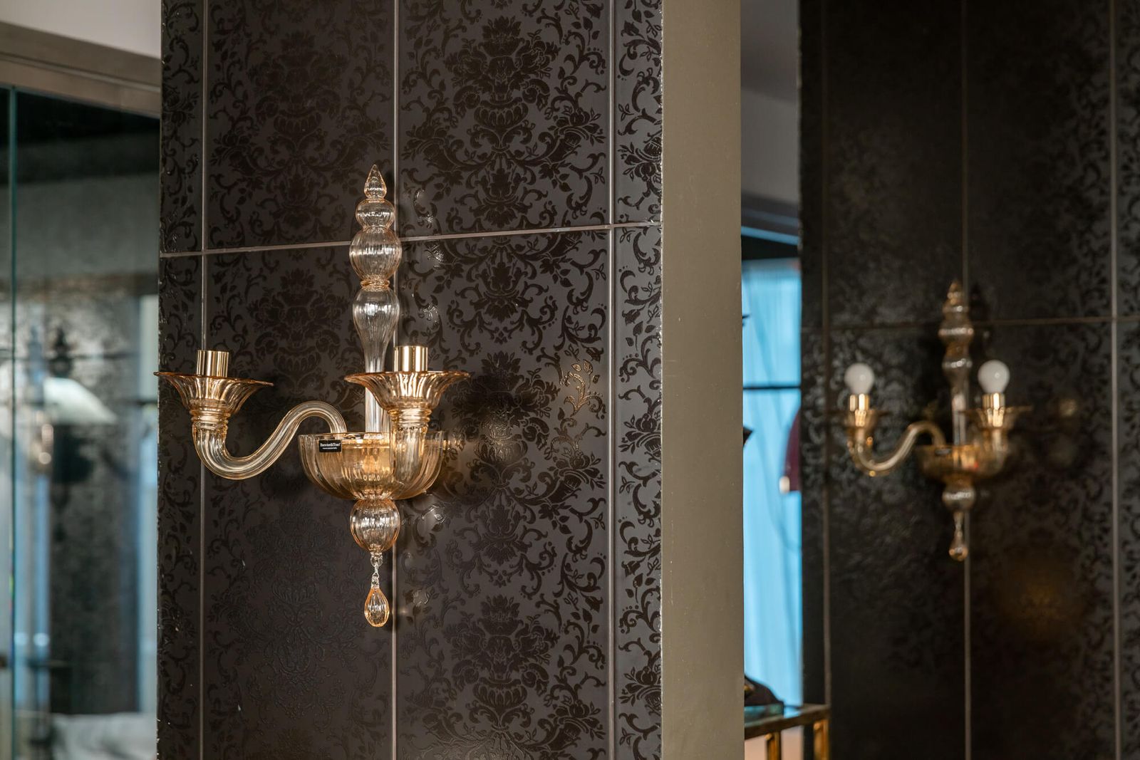 Barovier & Toso Бра Valiant от Barovier & Toso — в интерьере