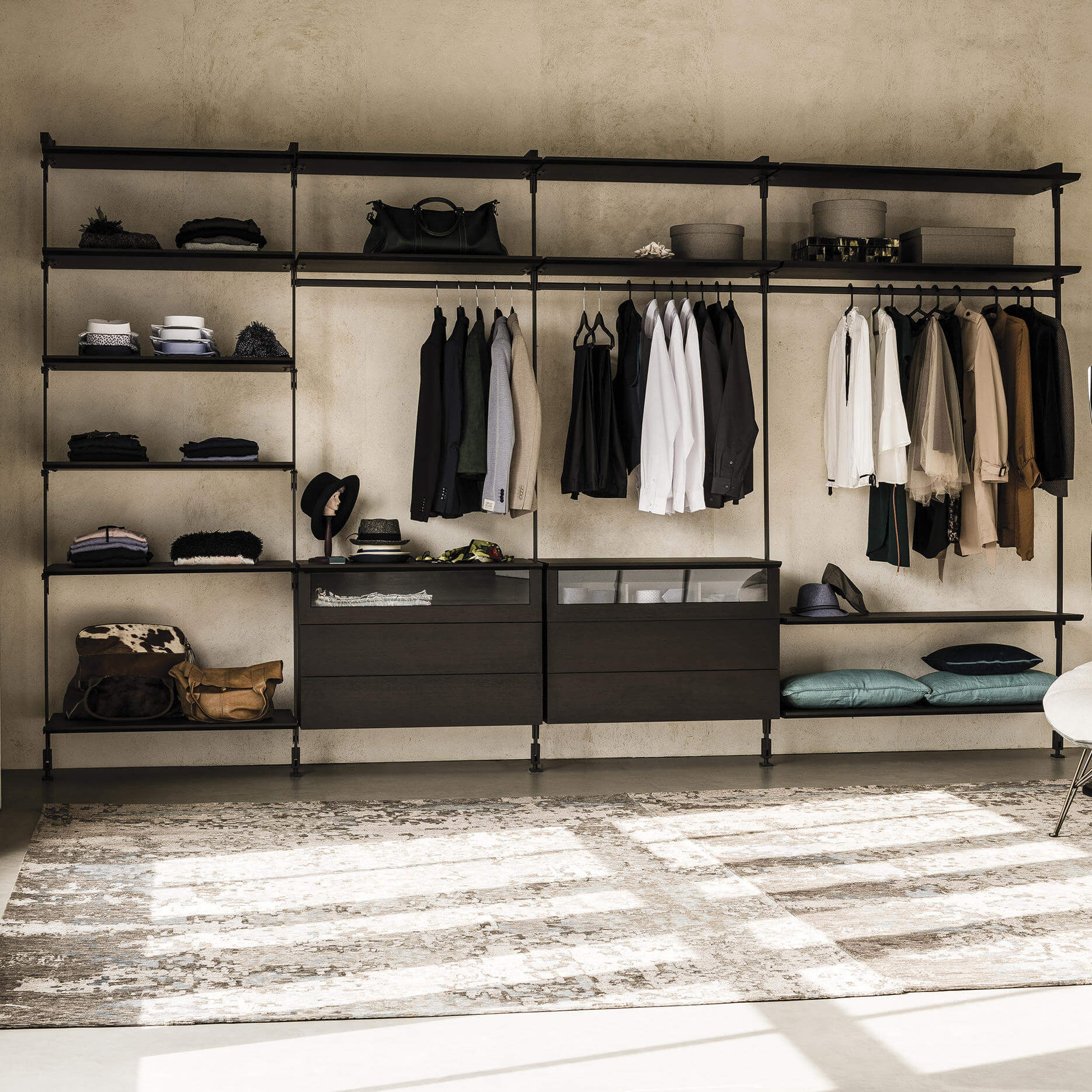 Cattelan Italia Гардеробная Nightport от Cattelan Italia — в интерьере