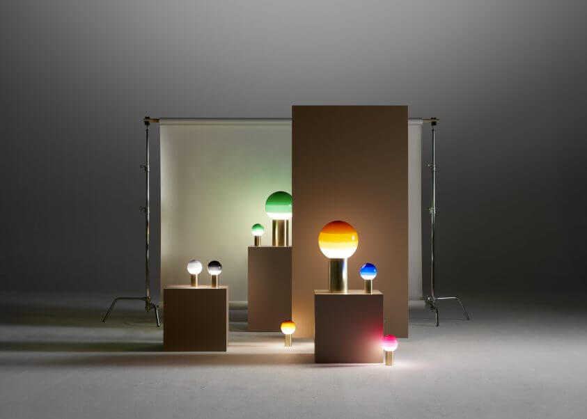 Marset Настольная лампа Dipping Light от Marset — в интерьере